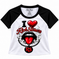I Love Rich Stoners Women’s Tee — Red