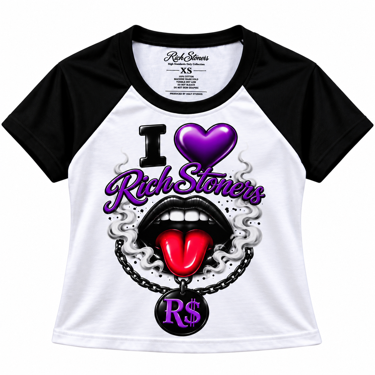 I Love Rich Stoners Women’s Tee — Purple
